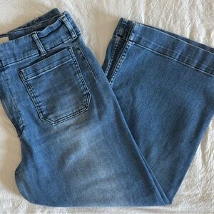 Maeve Light Blue Flare Jeans